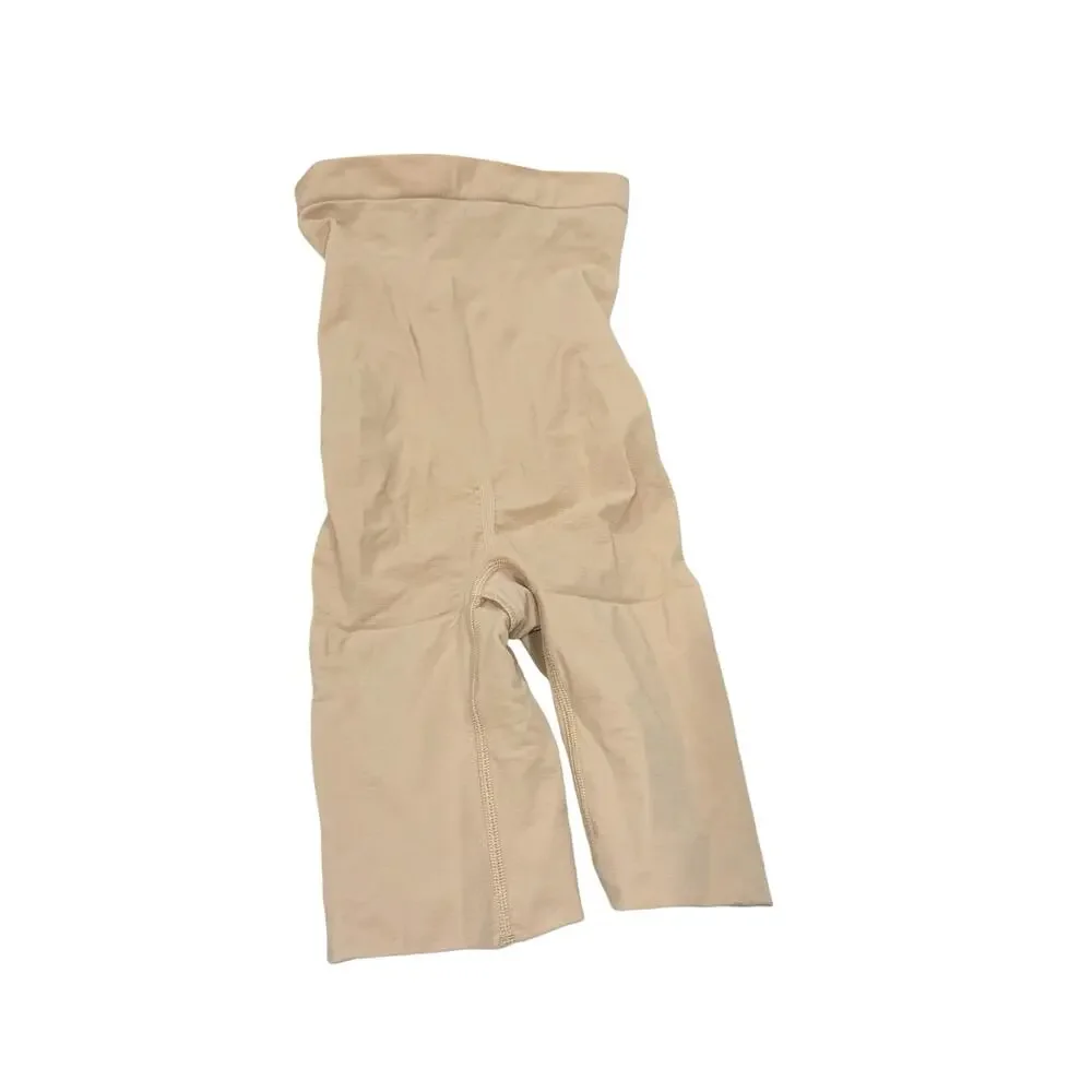 Spanx 2745 Higher Power Shaping Shorts Pull-On Nude Size Small NWOT